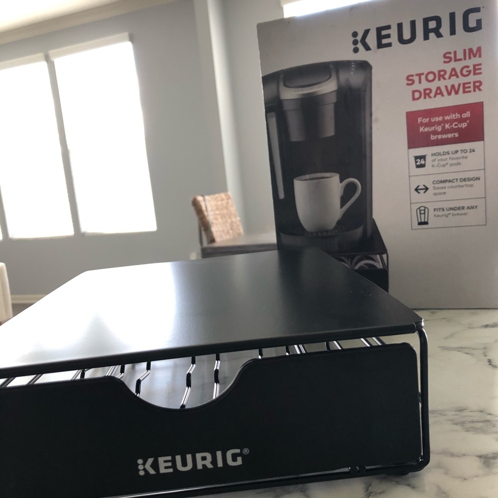 Keurig k-cup storage